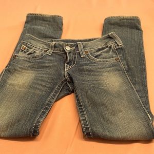 True Religion Straight leg jeans. Size 26.